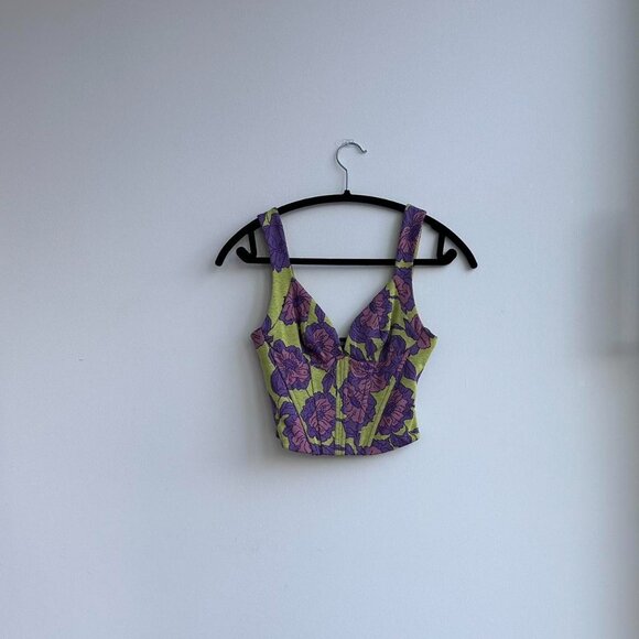 Zara sleeveless floral corset - Picture 6 of 6